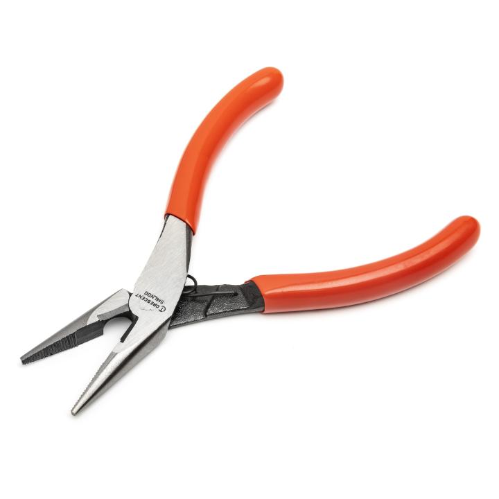 Image of Mini Dipped Handle Long Nose Pliers - Crescent