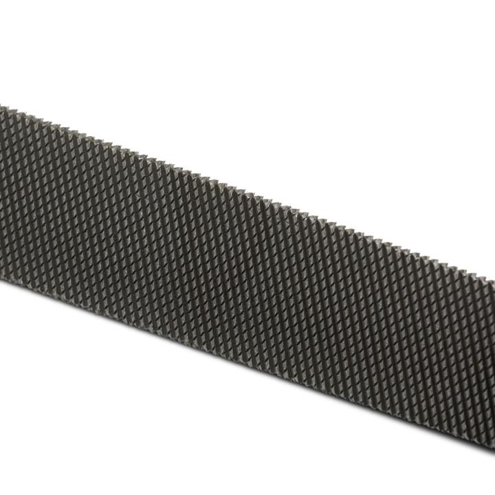 Close up image of the 8" Three Square Bastard Cut File