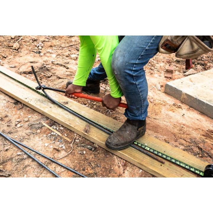 Image of the RB4 being used by a person on a construction site.