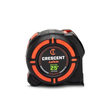 Crescent  LM1125NE  1-1/4 x 25' WORKHORSE NITE EYE Magnetic Tape Measure  facing forward to showcase the front of the tape measure on a white background